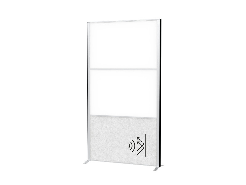MAUL Système de cloison MAULconnecto, 1x acoustique /