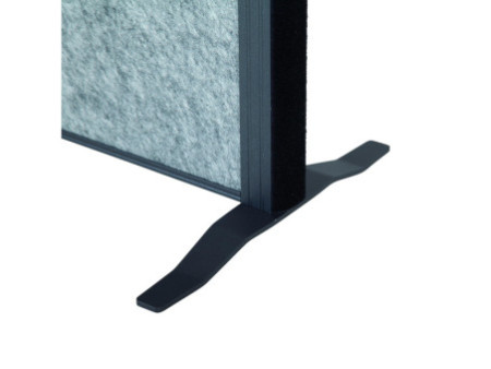 MAUL Système de cloison MAULconnecto Uplight, gris foncé