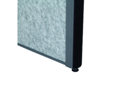 MAUL Système de cloison MAULconnecto Uplight, gris foncé