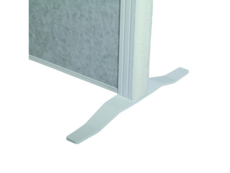 MAUL Système de cloison MAULconnecto Uplight, gris clair