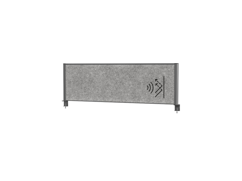 MAUL Système de cloison de bureau MAULconnecto, anthracite/