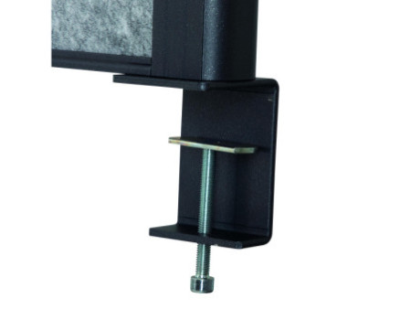 MAUL Système de cloison de bureau MAULconnecto Uplight, gris