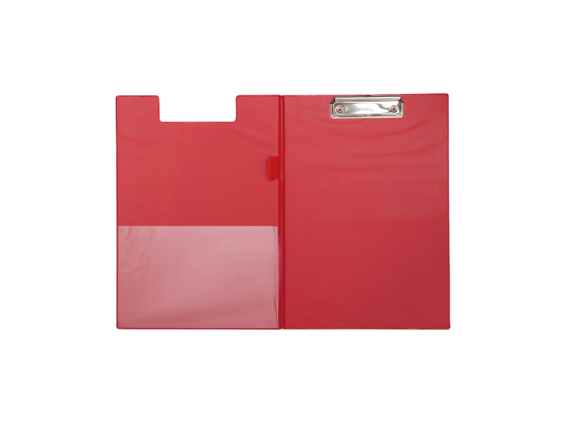 MAUL Porte-bloc à pince MAULpoly, plastifié A4, rouge