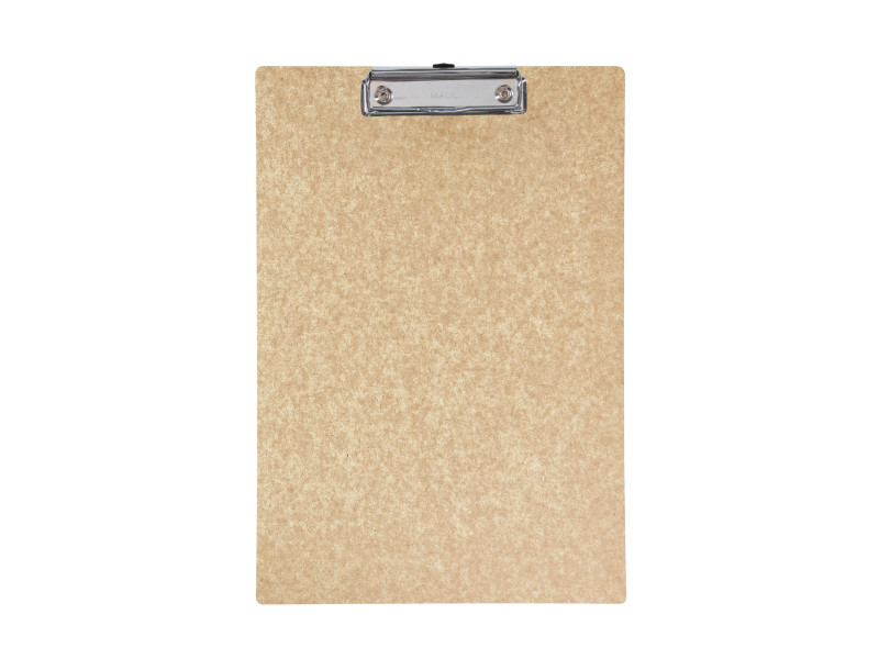 MAUL Porte-bloc à pince MAULbalance, A4, carton, brun