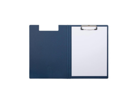 MAUL Porte-bloc à pince MAULbalance, carton, bleu