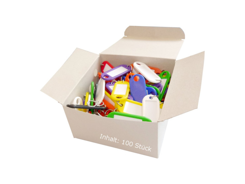 WEDO Porte-clé crochet en S, plastique, assorti