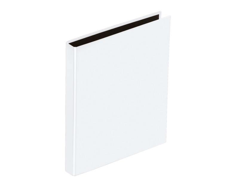 PAGNA classeur à anneaux 'Basic Colours', blanc, format A5,
