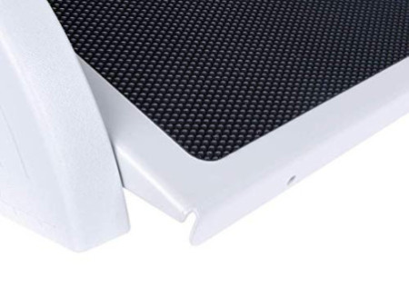 WEDO Repose-pieds Relax Steel, réglable en hauteur, gris