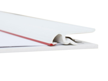 MAUL Porte-bloc plastique, pince sur le bord long