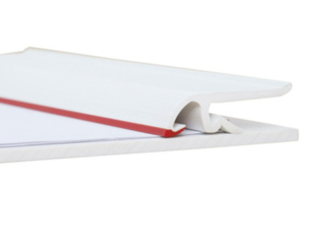MAUL Porte-bloc plastique, pince sur le bord court
