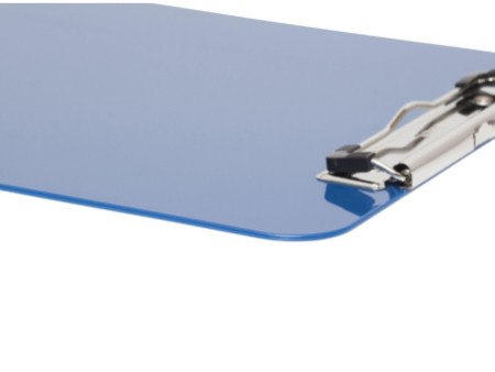 MAUL Porte-bloc en plastique, A4, bleu, avec pince