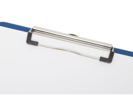 MAUL Porte-bloc en plastique, A4, bleu, avec pince