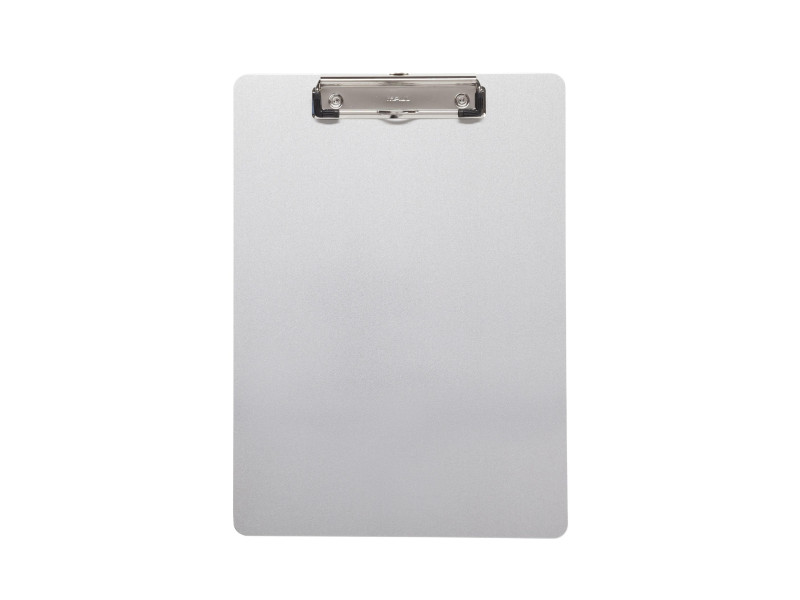 MAUL Porte-bloc en aluminium, A4, avec pince nickelée