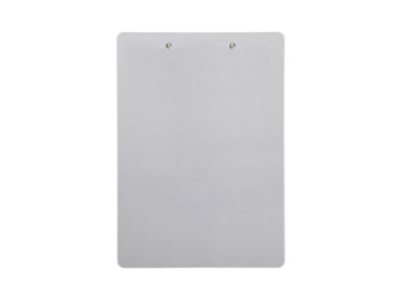MAUL Porte-bloc en aluminium, A4, avec pince nickelée