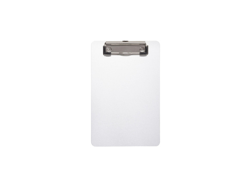 MAUL Porte-bloc, en aluminium avec pince nickelée, A5
