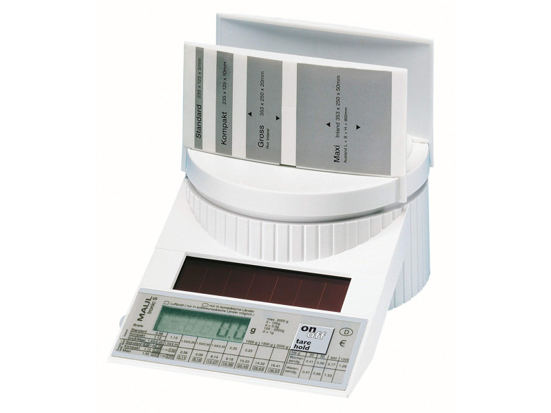 MAULtronic S porto Pèse-lettres solaire, capacité: 2 kg