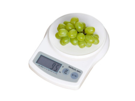 MAULalpha Pèse-lettres, portée: 2.000 g, blanc