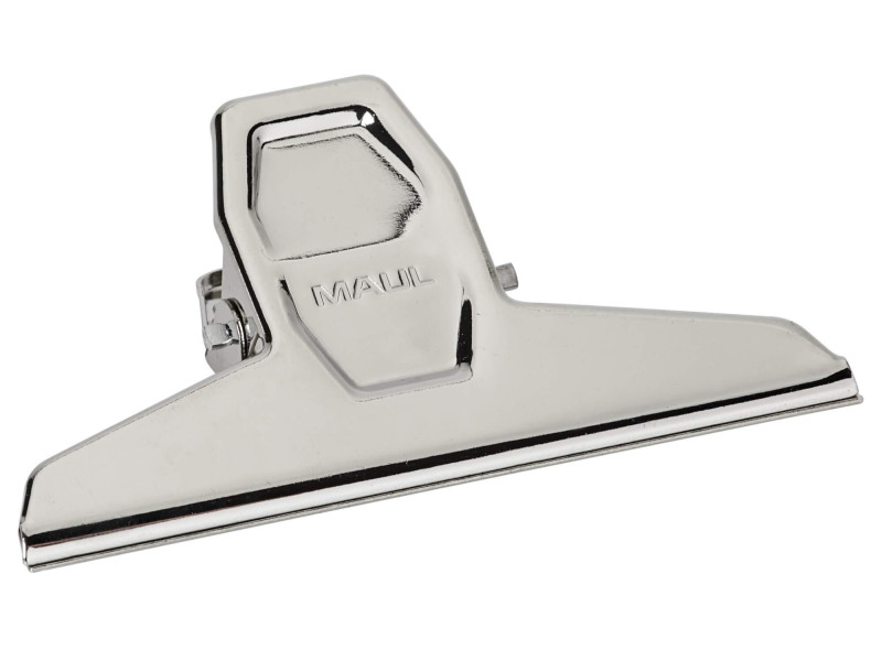 MAUL Pince-lettres en métal, nickelé, largeur: 125 mm