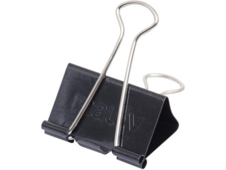 MAUL Pince double clip mauly 215, noir, (L)25 mm