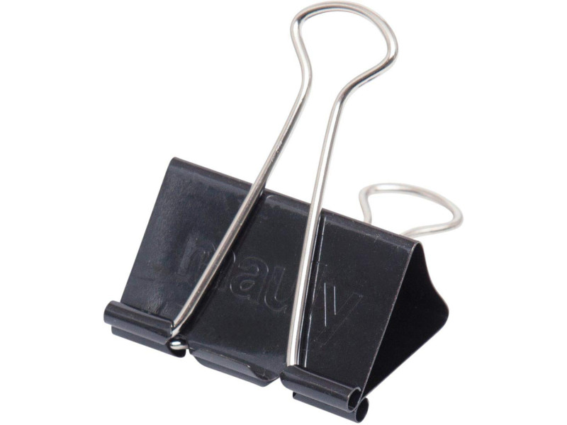 MAUL Pince double clip mauly 215, noir, (L)32 mm