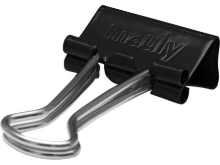 MAUL Pince double clip mauly 215, noir, (L)32 mm