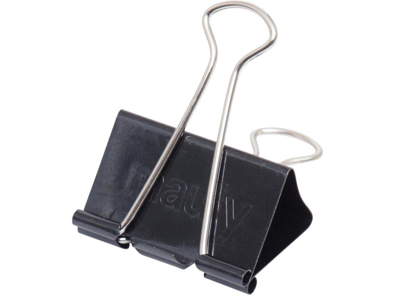 MAUL Pince double clip mauly 215, noir, (L)41 mm