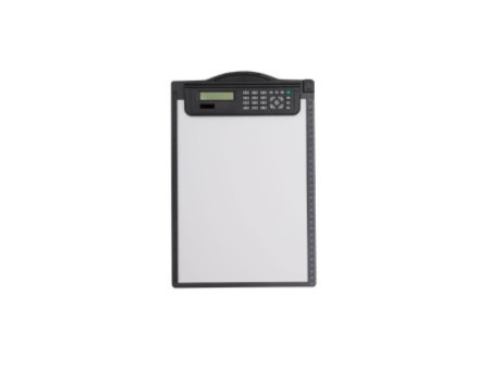 MAUL Porte-bloc avec calculatrice, format A4,plastique, noir