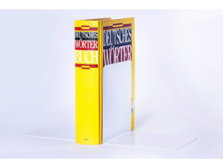 MAUL Serre-livres (L)120 x (P)140 x (H)140 mm, blanc