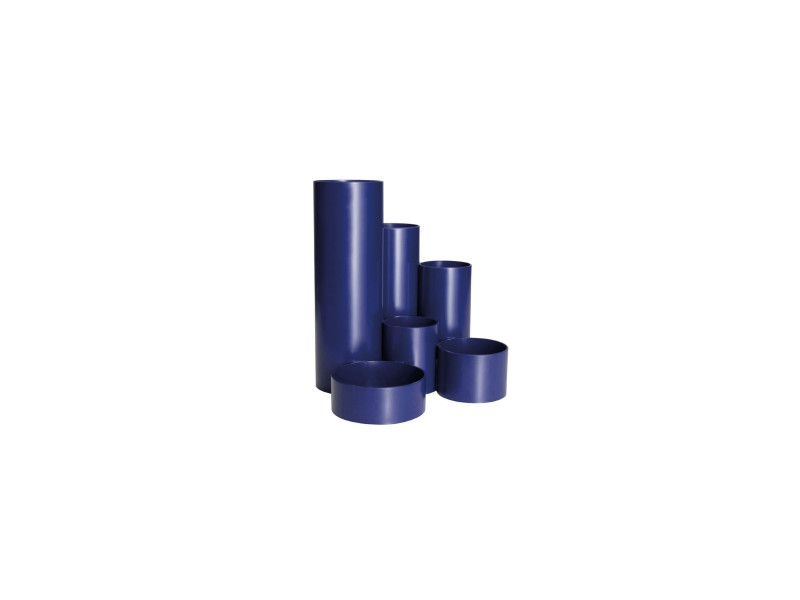 MAUL Multipot MAULdeskbox, bleu, en matière plastique
