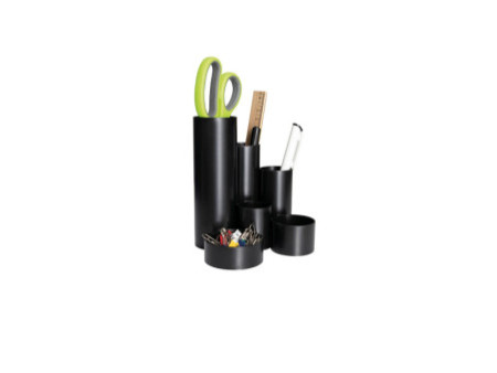MAUL Multipot MAULdeskbox, noir, en matière plastique