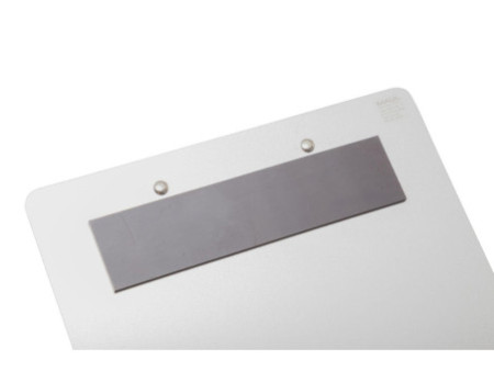 MAUL Porte-bloc, en aluminium, bande magnétique, A4