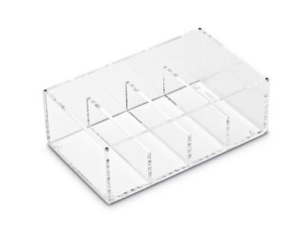 MAUL Trieur de cartes de visite acrylique, transparent