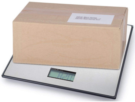 MAUL Pèse-paquets MAULglobal, capacité 25 kg, couleur: noir