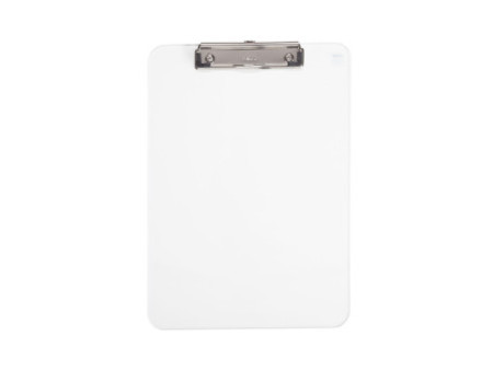 MAUL Porte-bloc en plastique, A4, transparent, pince