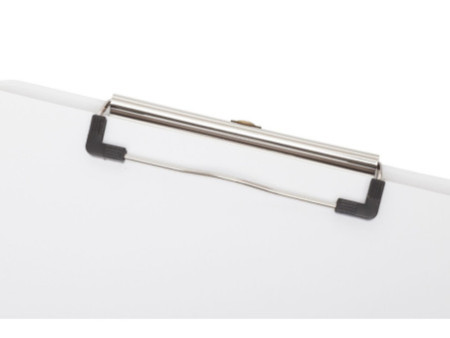 MAUL Porte-bloc en plastique, A4, transparent, pince