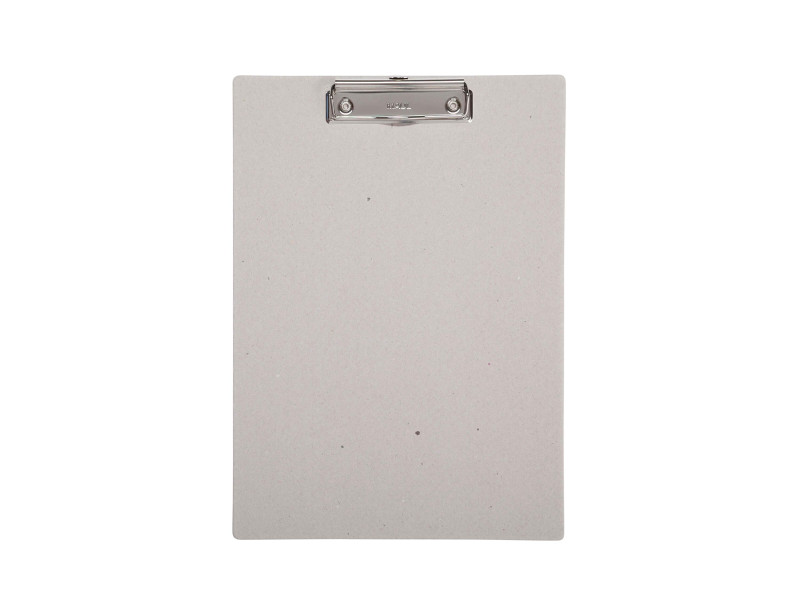 MAUL Porte-bloc, en carton avec pince, A4, gris
