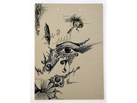 MAUL Porte-bloc, en carton avec pince, A4, gris