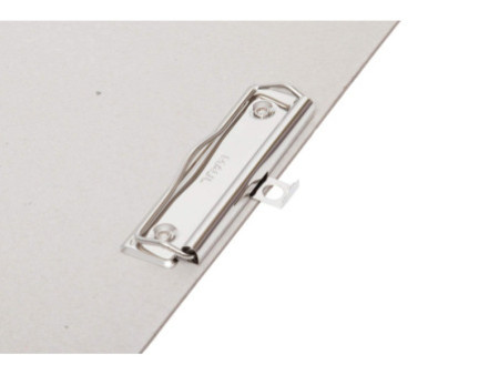 MAUL Porte-bloc, en carton avec pince, A4, gris