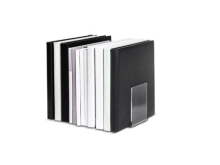 MAUL Serre-livres en acrylique, transparent, 80x100x100 mm