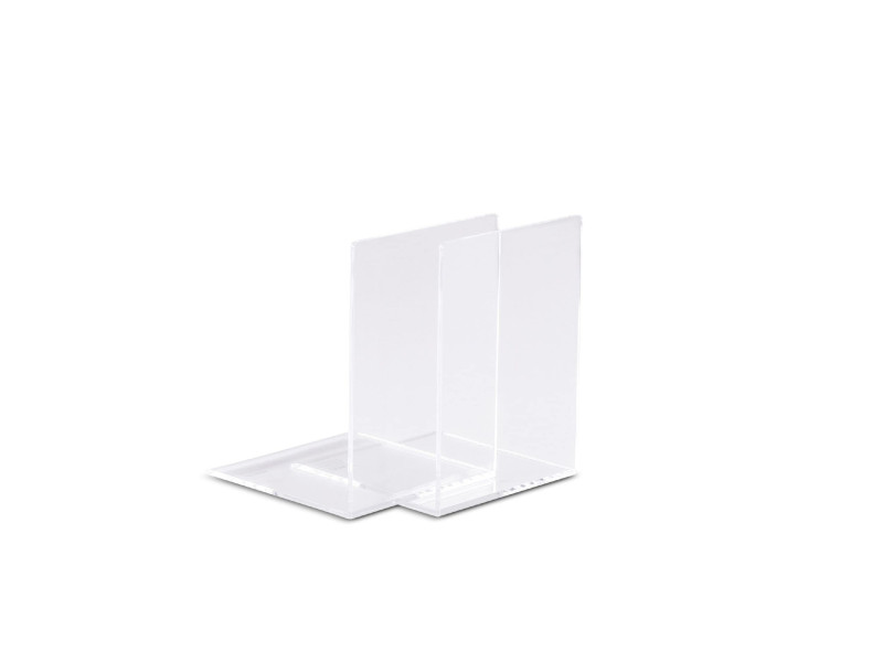 MAUL Serre-livres en acrylique, transparent, 120x120x170 mm