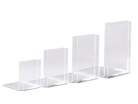 MAUL Serre-livres en acrylique, transparent, 120x120x170 mm