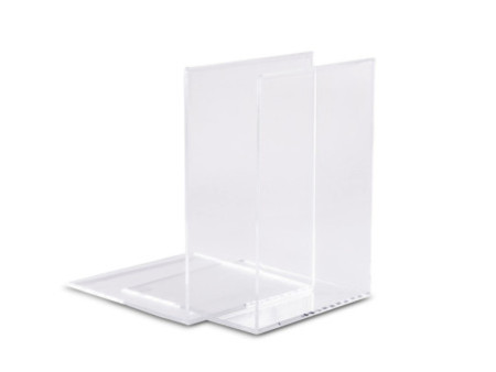 MAUL Serre-livres en acrylique, transparent, 150x160x210 mm