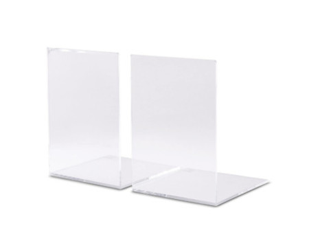 MAUL Serre-livres en acrylique, transparent, 150x160x210 mm