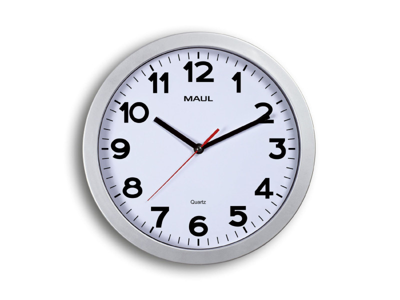 MAUL Horloge murale/horloge quartz MAULstep, diamètre: 300mm