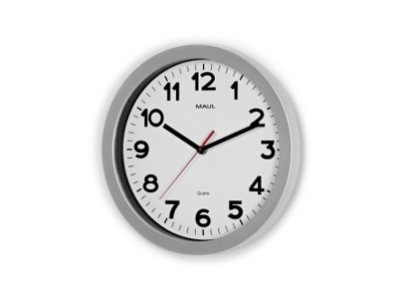 MAUL Horloge murale/horloge quartz MAULstep, diamètre: 300mm