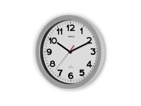 MAUL Horloge murale/horloge radio MAULstep, diamètre: 300mm
