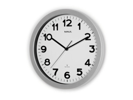 MAUL Horloge murale/horloge radio MAULstep, diamètre: 350mm