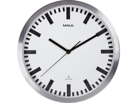 MAUL Horloge murale/horloge radio MAULpilot, diamètre: 300mm