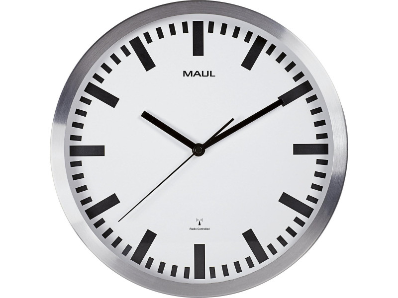 MAUL Horloge murale/horloge radio MAULpilot, diamètre: 300mm