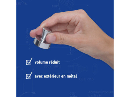 MAUL Aimant néodyme, quille, diamètre: 32 mm, nickel